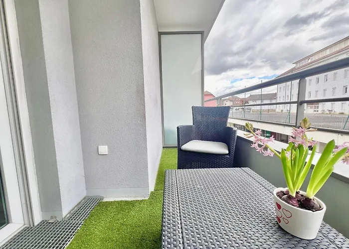 Appartement T2 Centre Ville, Balcon